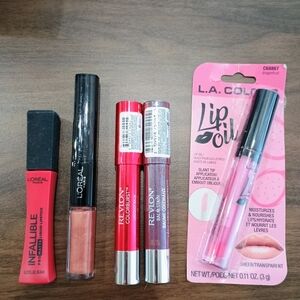 Bundle Of Lip Products. L'Oreal, And Revlon